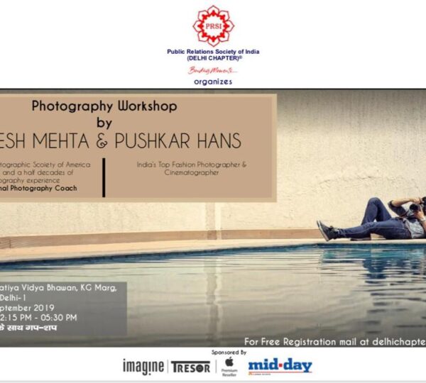 Photography workshop by Umesh Mehta and Pushkar Hans