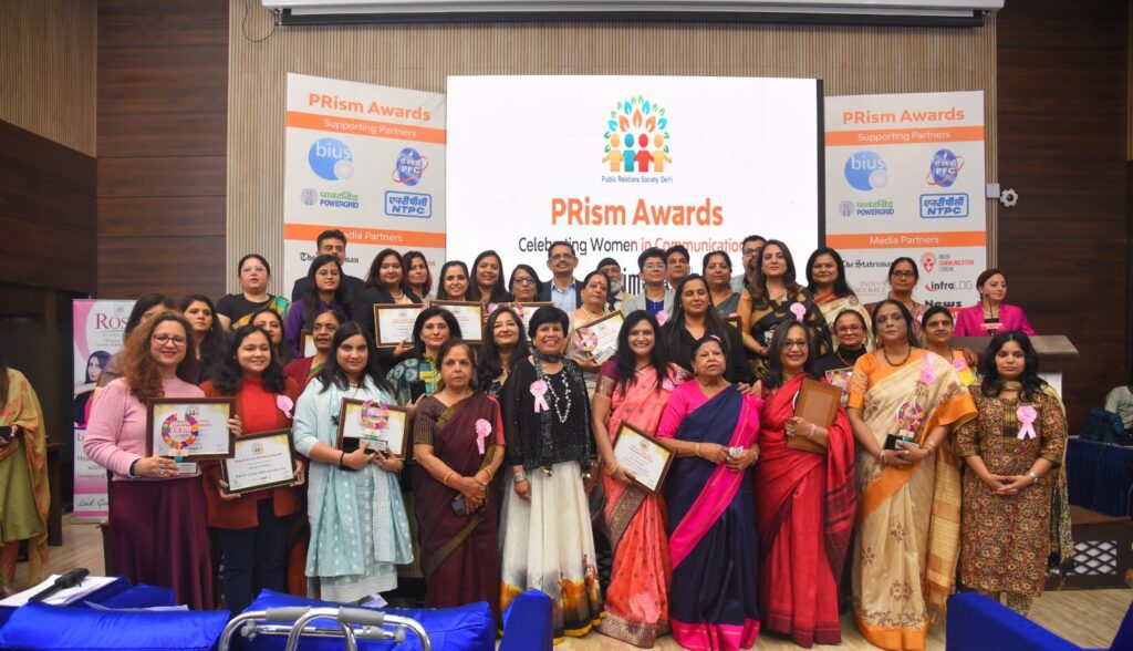 Public Relations Society, Delhi honoured women achievers in PR and Communications on International Women’s Day