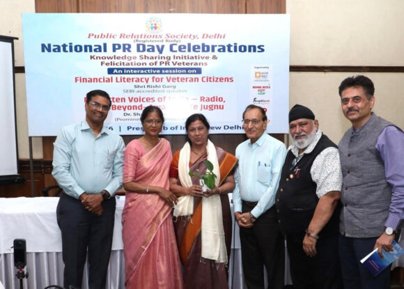 National PR Day: Public Relations Society Delhi Honors Veteran Media Professionals